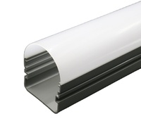 Couverture de lumière en acrylique extrudé transparente sur mesure pour diffuseur LED