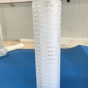Ligne de Machine squelette <span class=keywords><strong>rigide</strong></span> d'élément filtrant pour le tuyau de filet de filtre à eau d'air/Machine squelette de filtre de tuyau de maille carrée en plastique - Product Image 6