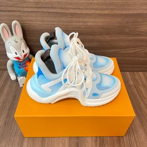 Zapatos Deportivos con Cordones de Estilo Retro, de Alta Gama, Modernos, de Diseñador, Marca LOve, Transpirables, con Parte Superior de Cuero Genuino, Antideslizantes - Product Image 3