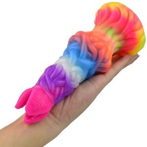 Fast Delivery Liquid Silicone Shaped <b>Dildo</b> Soft Anal Plug for Men and Women With Suction Cup Manual Adult Sex Toy - Product Image 5