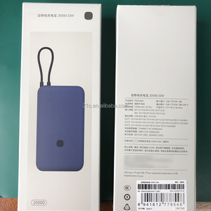 20000mAh PB2030MI USB Type C 33W Charge rapide Portable pour Xiao Mi Power Bank <span class=keywords><strong>20000</strong></span> Batterie externe <span class=keywords><strong>Powerbank</strong></span> pour Mi - Product Image 6