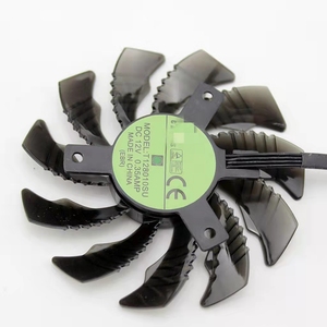 Ventilateur de refroidissement 75MM avec carte vidéo, refroidisseur, GTX 1060 <span class=keywords><strong>1070</strong></span> 1080 <span class=keywords><strong>G1</strong></span> GTX 1070Ti 1080Ti 960 980Ti 760, T128010SU 0.35A - Product Image 1