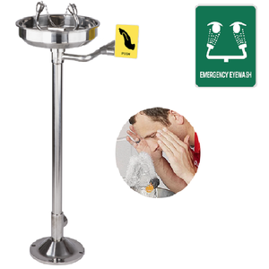 Equipo de Lavado de Alta Calidad y Seguridad, Acero Inoxidable SS 304, Lavaojos de Emergencia a Bajo <span class=keywords><strong>Precio</strong></span>, Estación de Lavado de <span class=keywords><strong>Ojos</strong></span> - Product Image 2