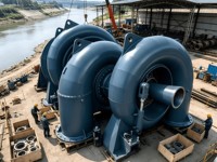 Generator Energi Bebas 150KW-2MV Turbin Pelton Hidro Sistem Roda Gila Baja untuk 50kw