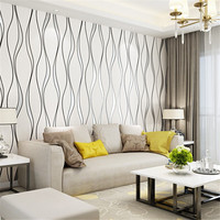 Papier peint mural auto-adhésif imperméable texturé en faux daim doux au toucher, motif géométrique moderne, pour hôtel, maison, mur d'accentuation intérieur