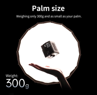 Lampe vidéo LED COB de poche ZHIYUN MOLUS G6020W avec 300g de poids ultra-léger et une puissance de 20W, bicolore 2700-6500K pour le vlogging