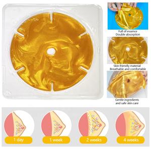 Big Breast Enhancer Kollagen Kristall Brust maske Blatt Benutzer definierte Vitamin C Kollagen Aufhellung Straffung Brust vergrößerung maske - Product Image 5