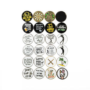 Marqueurs de balle de golf magnétiques personnalisés en métal, accessoires de golf, gravure gratuite, marqueurs pour clubs de golf - Product Image 6