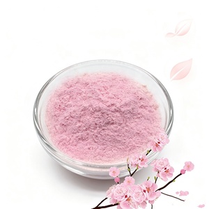 Polvo de Extracto de Sakura 100% Natural al por Mayor, Polvo de Flor de Cerezo Soluble en Agua - Product Image 1