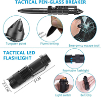 Vente en gros de kits de survie tactiques SOS professionnels pour les situations d'urgence en plein air, équipement pour les voyages, le camping et la chasse