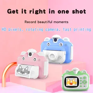 Imprimante thermique d'étiquettes pour tournage de papier M1Mini, appareil photo pour enfants, appareils photo numériques 32 go 16 go, petits appareils photo d'impression pour enfants, jouet cadeau