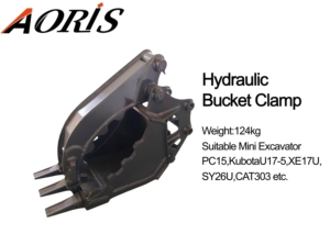 SY26U/CAT303 מחפר רב תכליתי עם כף הידראולית ותפסן לעבודות בנייה - Product Image 4