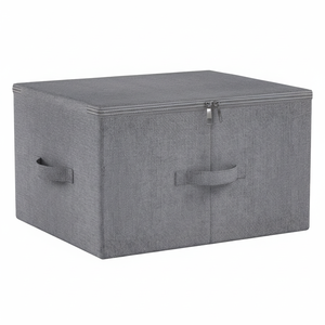 Caja de almacenamiento de tela elegante y elegante hecha en Vietnam - Product Image 1
