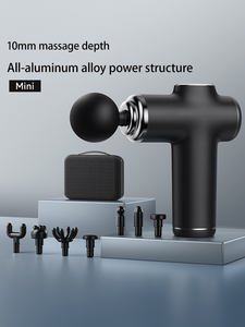 Mini Pistola de Masaje Deportiva de 6 Velocidades, Masajeador Muscular de Tejido Profundo con Vibración de Percusión para Fascia Corporal - Product Image 4