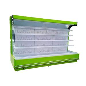 Vitrina Refrigerada Comercial Vertical de 1800L con Cortina de Aire, 5 Estantes, Conserva la Frescura de Frutas, Leche, Yogur y Verduras, Refrigerador de 2-8 Grados - Product Image 6