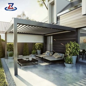 Pergola Bioclimatica Automatica 3X4M 4X4M Tetto per Pergola Impermeabile in Alluminio per Esterni - Product Image 4