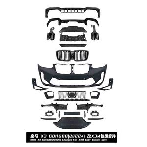 Kit Carrozzeria per <span class=keywords><strong>BMW</strong></span> <span class=keywords><strong>X3</strong></span> G01/G08 2022+ Aggiornamento al Modello X3M 2022 Paraurti Anteriore e Posteriore - Product Image 2