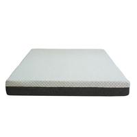 Matelas en mousse ondulée certifié OEKO-TEX, double couche, respirant, antibactérien, emballé en rouleau, taille personnalisée
