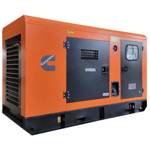 60Hz Single phase 40kw im lặng Máy phát điện diesel 50 KVA với thêm lớn bình nhiên liệu cho nhà máy cụ thể - Product Image 6