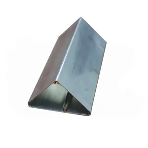 Factory Custom Aluminum Tube 6mm Trunking Triangular Fins Profile