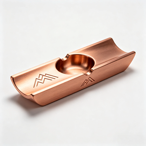 Bandeja de exhibición de cigarros de aluminio anodizado de lujo, piezas personalizadas para armario de cigarros mecanizadas por CNC - Product Image 2