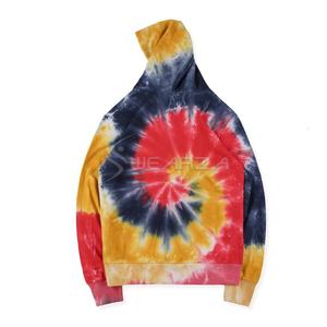 2025 nouveau Design couleur haute qualité cravate teinture respirant impression léger rue intelligent cravate teinture pull sweat-shirts capuche - Product Image 5