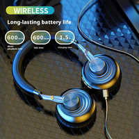 Casque Gaming Sans Fil Circum-auriculaire Pro avec Chipset JL, Boîtier Métallique, Faible Latence, Micro HD, Haut-parleur Dynamique, Étanchéité IPX4 pour PC et Mobile