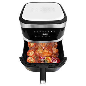 Household Touch Screen Double Basket <b>Air</b> <b>Fryer</b> Electric Deep <b>Fryer</b> <b>Oven</b> Smart <b>Air</b> <b>Fryers</b> With 2 Independent Baskets - Product Image 2