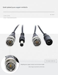 ชุดส่งสัญญาณ 300 ม. 12-36V UTP/CAT5 สายคู่บิดเกลียว 3-in-1 วิดีโอ พาวเวอร์ เสียง 8MP วิดีโอบาลัน อุปกรณ์เสริมกล้องวงจรปิด จอภาพ - Product Image 4