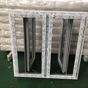 <span class=keywords><strong>Finestre</strong></span> di plastica <span class=keywords><strong>un</strong></span> pannello fisso altro lato battente finestra di vetro di apertura del telaio colorato - Product Image 1