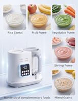 Mixeur-écraseur portable personnalisable 300W pour aliments pour bébés, de haute qualité, petit broyeur électrique pour compléments nutritionnels, vente en gros