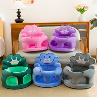 Siège de canapé pour bébé, chaise de soutien en peluche, siège d'apprentissage pour nourrissons et tout-petits