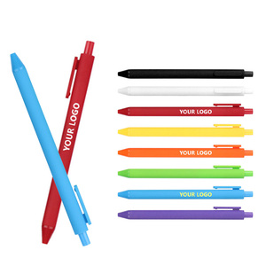 Bán Buôn Giá Rẻ Biểu Tượng Tùy Chỉnh Đầy Màu Sắc Cao Su Tráng Nhựa 1.0Mm Bằng Văn Bản Chiều Rộng Bút Bi Với Mực Nhiều Màu - Product Image 6