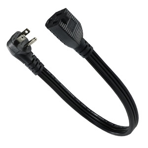 <span class=keywords><strong>สาย</strong></span>ไฟแบน SPT-<span class=keywords><strong>3</strong></span> 14AWG/3C ปลั๊กอเมริกัน <span class=keywords><strong>3</strong></span> ขา ตัวผู้-ตัวเมีย <span class=keywords><strong>สาย</strong></span>ต่อพ่วง NEMA5-15P NEMA 5-15R ยาว 10 ฟุต <span class=keywords><strong>3</strong></span> เมตร - Product Image 1
