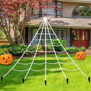 <span class=keywords><strong>D</strong></span>écoration de fête <span class=keywords><strong>d</strong></span>'Halloween en extérieur, qualité supérieure, prix <span class=keywords><strong>d</strong></span>'usine, toile <span class=keywords><strong>d</strong></span>'<span class=keywords><strong>araignée</strong></span> triangulaire en polyester, simulation de peluche, accessoire <span class=keywords><strong>d</strong></span>'<span class=keywords><strong>araignée</strong></span> - Product Image 2