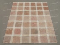 Carreaux de mosaïque en marbre naturel (Roxa Zarci, Botticino, Volakas) pour murs et sols de villas, salles de bain et hôtels – Design élégant et moderne