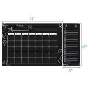 Étiquettes magnétiques personnalisées pour réfrigérateur, tableau noir effaçable à sec, tableau de planification hebdomadaire, <span class=keywords><strong>cuisine</strong></span>, imperméable et durable - Product Image 1