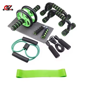 CZFIT Kit de rouleau abdominal 6-en-1 très vendu : Ensemble d'équipements d'entraînement à domicile pour l'entraînement des muscles <span class=keywords><strong>abdominaux</strong></span> des femmes avec barres de poussée - Product Image 1