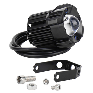 Universele 8-85V Motorfiets Led Koplamp 60W Led Rijden Licht Dual Kleur Hi <span class=keywords><strong>Lo</strong></span> Beam Led Fog licht Voor Elektrische Auto Scooter - Product Image 2
