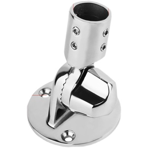 316 Stainless Steel Antenna Mount Adjustable Marine Bracket <b>Yacht</b> Hardware - Product Image 1