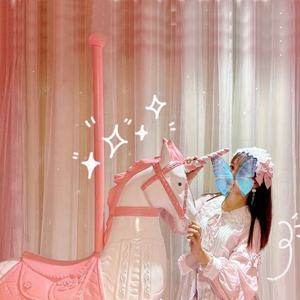 Escultura de Resina de Caballo Rosa Grande para Fotografía de Estudio, Accesorios para Fotos de Chicas Sensuales - Product Image 3