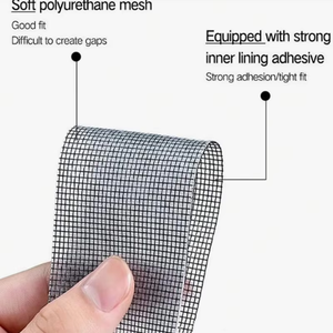 Hongfu Tái Sử Dụng Không Khí Thấm Cửa Sổ Màn Hình Băng Côn Trùng Bằng Chứng Polyester Lưới Vá Cho Tự Làm Cửa Sổ/Cửa Sửa Chữa - Product Image 2