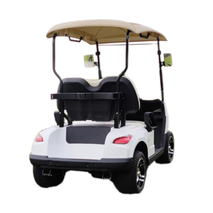 Voiturette de golf électrique blanche 2 places - Product Image 3