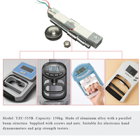 Capteur de pesage YZC-535B 150KG C1 Grip Load Cell 1.0±0.1mV/V pour balance de pesée portative, excitation 5-10V