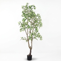 Arbre banian artificiel en forme de K, blanc, directement de l'usine, plante simulée pour la décoration intérieure et extérieure