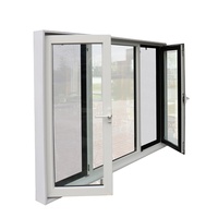 Cadre de séparation en aluminium blanc avec fenêtre fixe, accessoire de diagnostic de voiture, fenêtres en verre, NFRC AS2047
