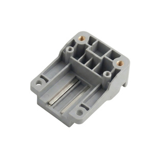 Wholesaler Gray <b>Plastic</b> Equipment Mounting <b>Bracket</b> <b>Plastic</b> Injection Molding <b>Plastic</b> Mechanical <b>Bracket</b> Component - Product Image 1