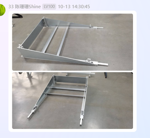 Supports de montage photovoltaïque pour toit plat, structure de montage solaire à dôme lesté, panneau photovoltaïque - Product Image 2