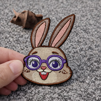 Patch brodé de qualité supérieure, durable, en matériau écologique, pour la décoration de vêtements, chapeaux et sacs, fourni par l'usine