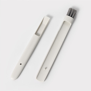 Outil de nettoyage <span class=keywords><strong>2</strong></span> en 1 pour moulin à café expresso, accessoires, brosse de nettoyage pour rainures de fenêtre et interstices de porte/sol - Product Image 1
